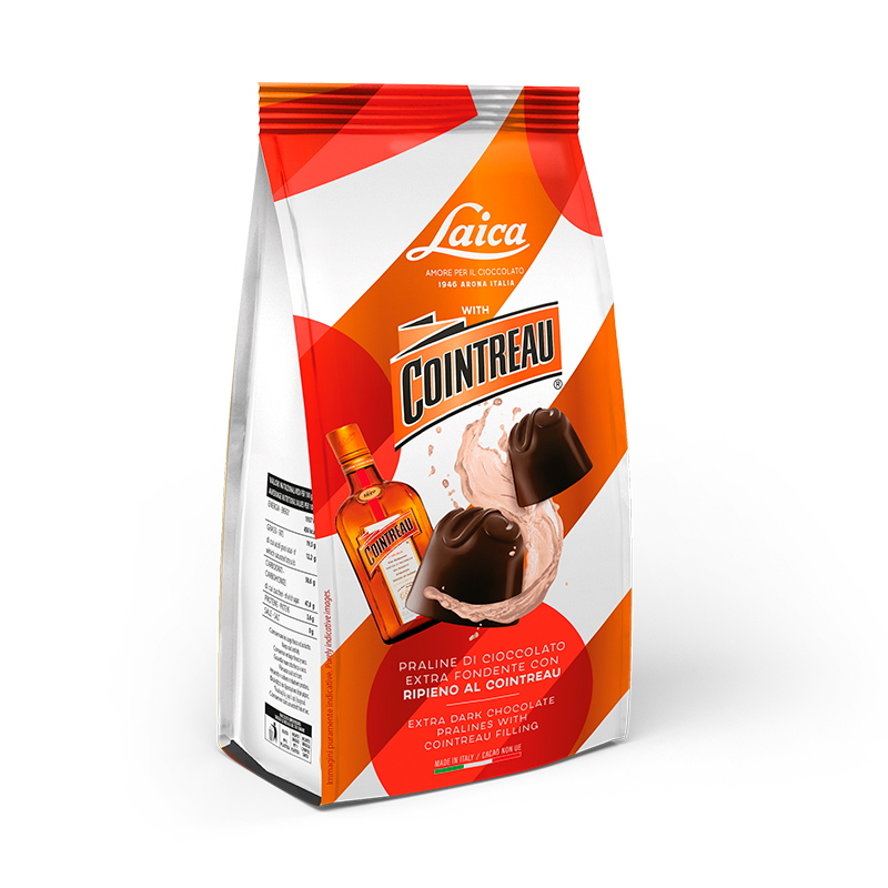 Bombon Extra Bitter chocolate con Cointreau bolsa 90 g