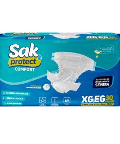Pañal SAK Protect Confort talle XG (funda 4 paq. x30 un.)