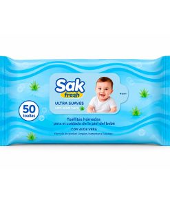 Toallitas Húm. SAK para bebé x50 un.