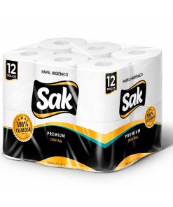 PH SAK Premium Doble Hoja 30 mts x12 un. (Funda x4) Negro