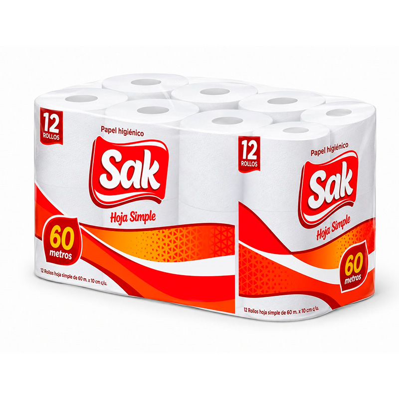 PH SAK 60 mts. x12 un. (Funda x4) Rojo