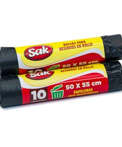 Bolsas res. (RESISTENTE) cierre 50x55 x10 un.(caja x80 roll)