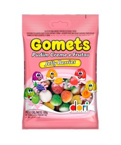 Gomets Pudim crema y frutas 100 grs Dori