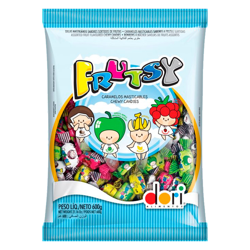 Caramelo Masticable Frutsy Dori 600 grs
