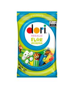 Gelatina Flor Regaliz Rellenas Dori 60 g