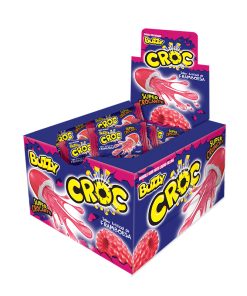 Chicle Buzzy Croc Frambuesa 40 u