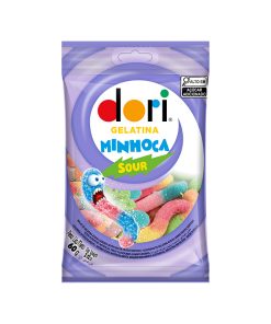 Gelatina Minhoca Acida Dori 60 g