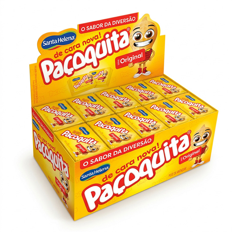Bloquecito de mani Pacoquita 50 uds x 20 grs