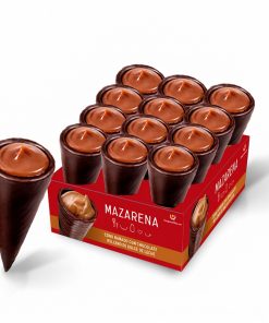 Cono Mazarena rellenos con dulce de leche x 12